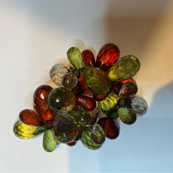 Beautiful Green Lime Brown Bracelet Elastic - Picture 5 of 6